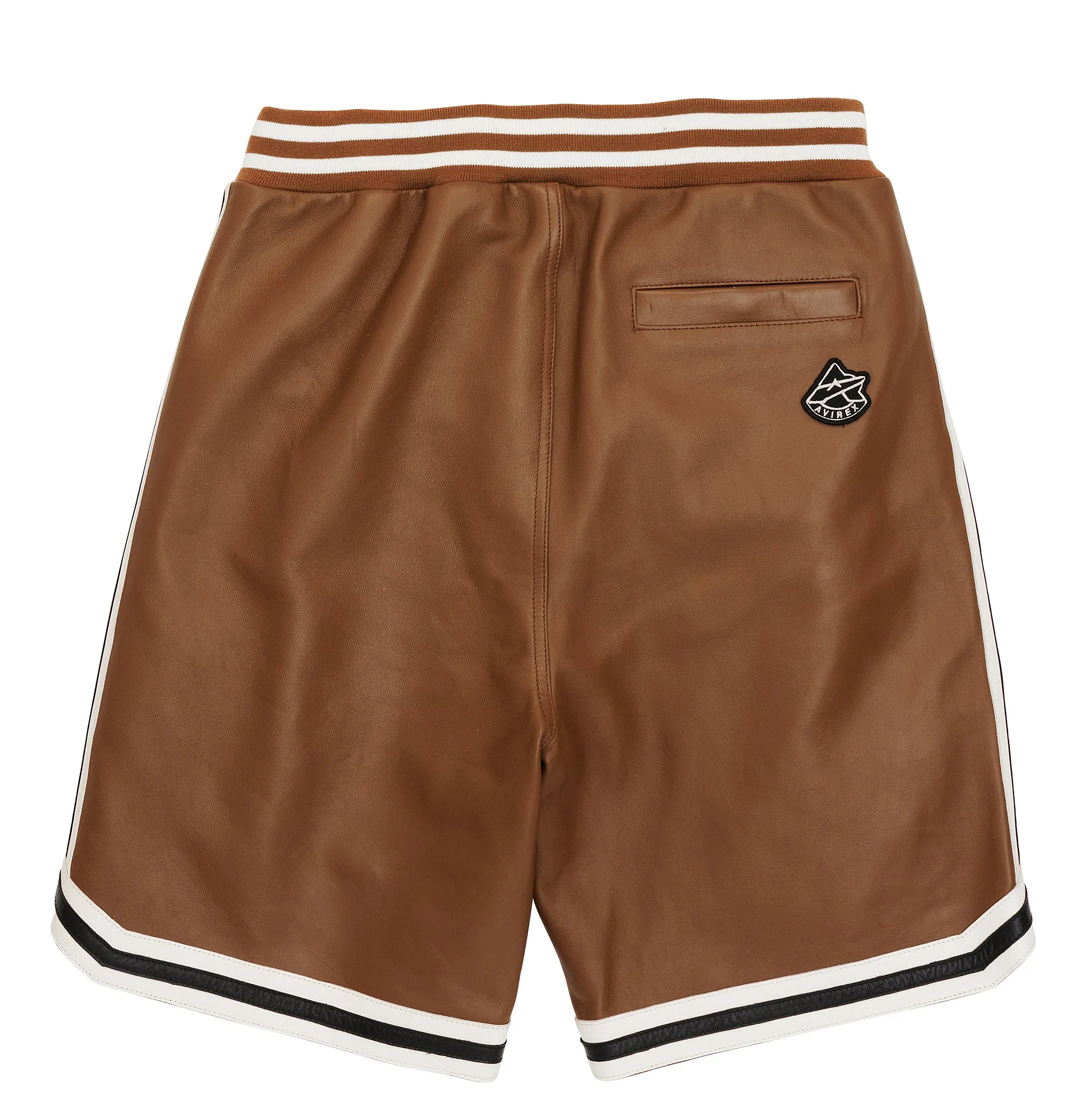 SPEED TIGER LEATHER SHORT sold by Avirex product image thumbnail 2