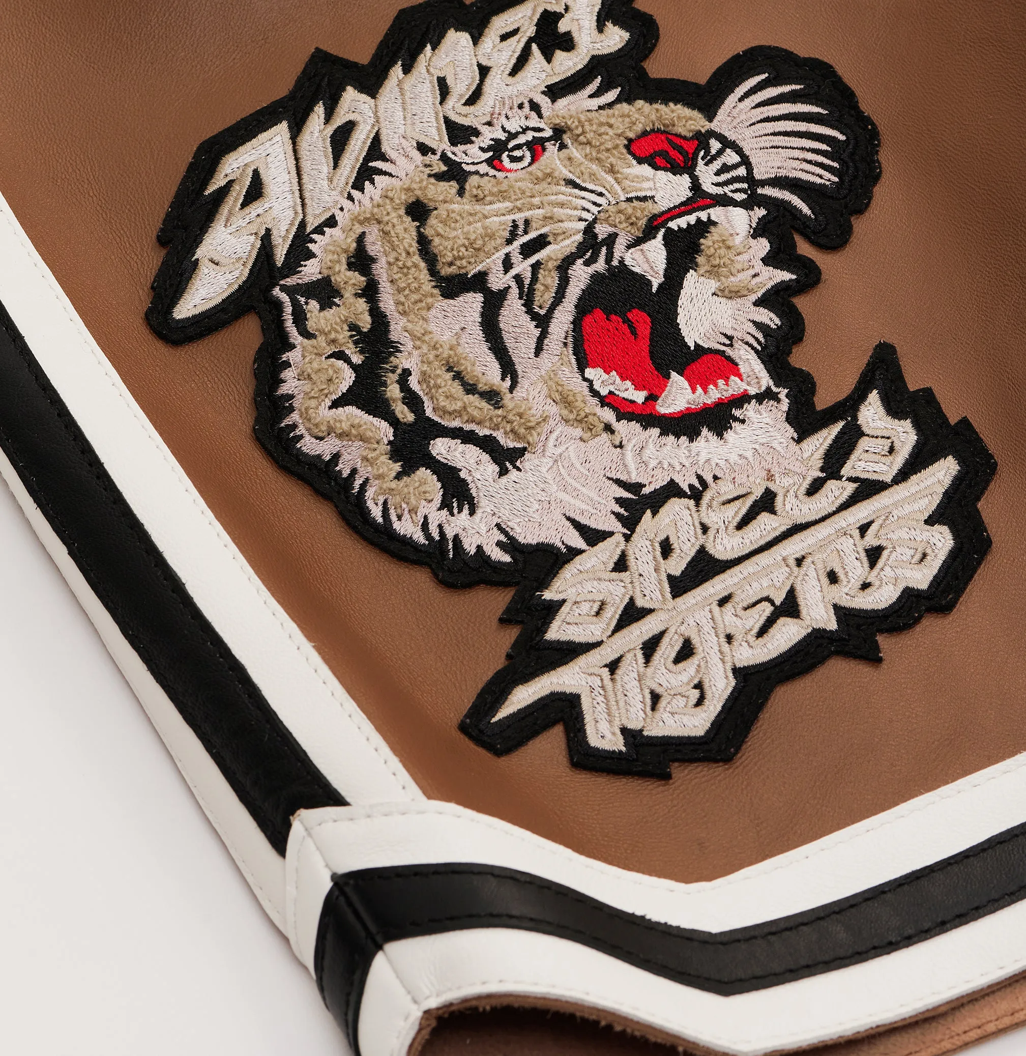 SPEED TIGER LEATHER SHORT sold by Avirex product image thumbnail 4