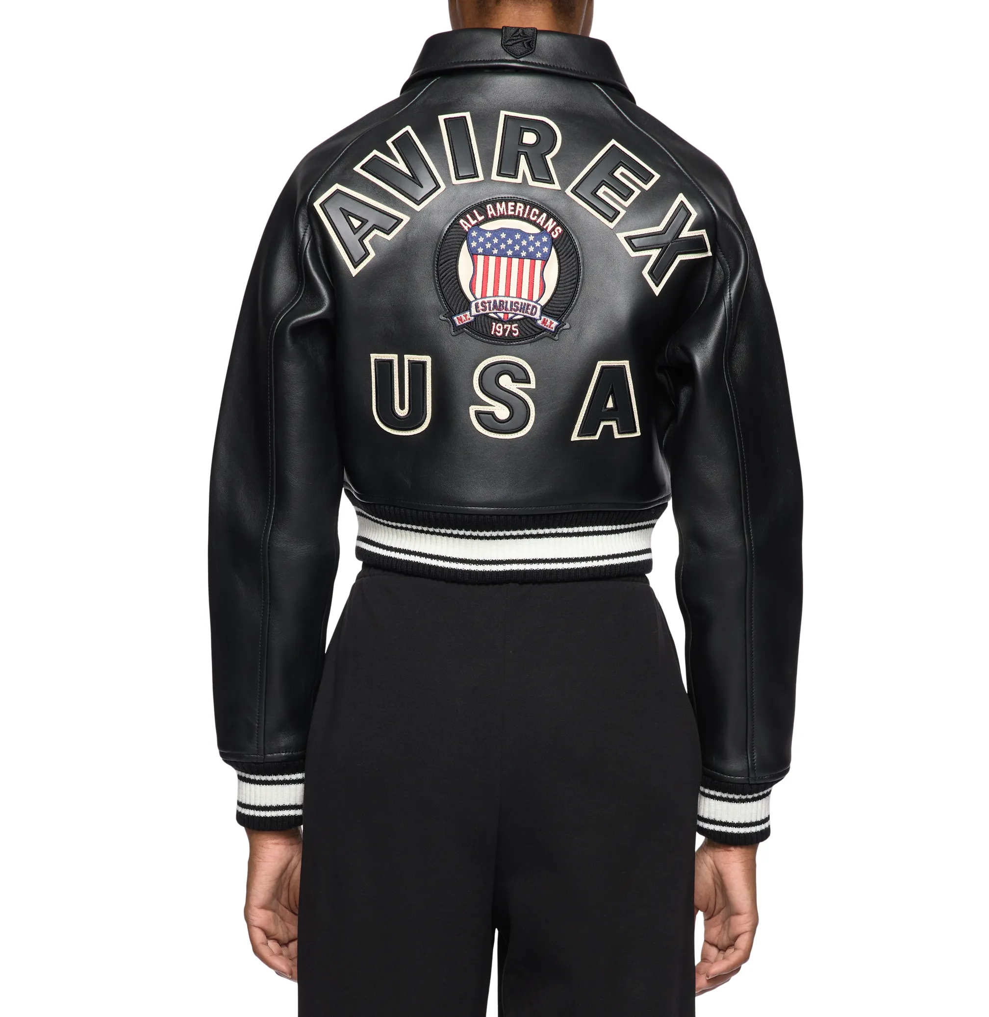 CROPPED ICON JACKET sold by Avirex product image thumbnail 4