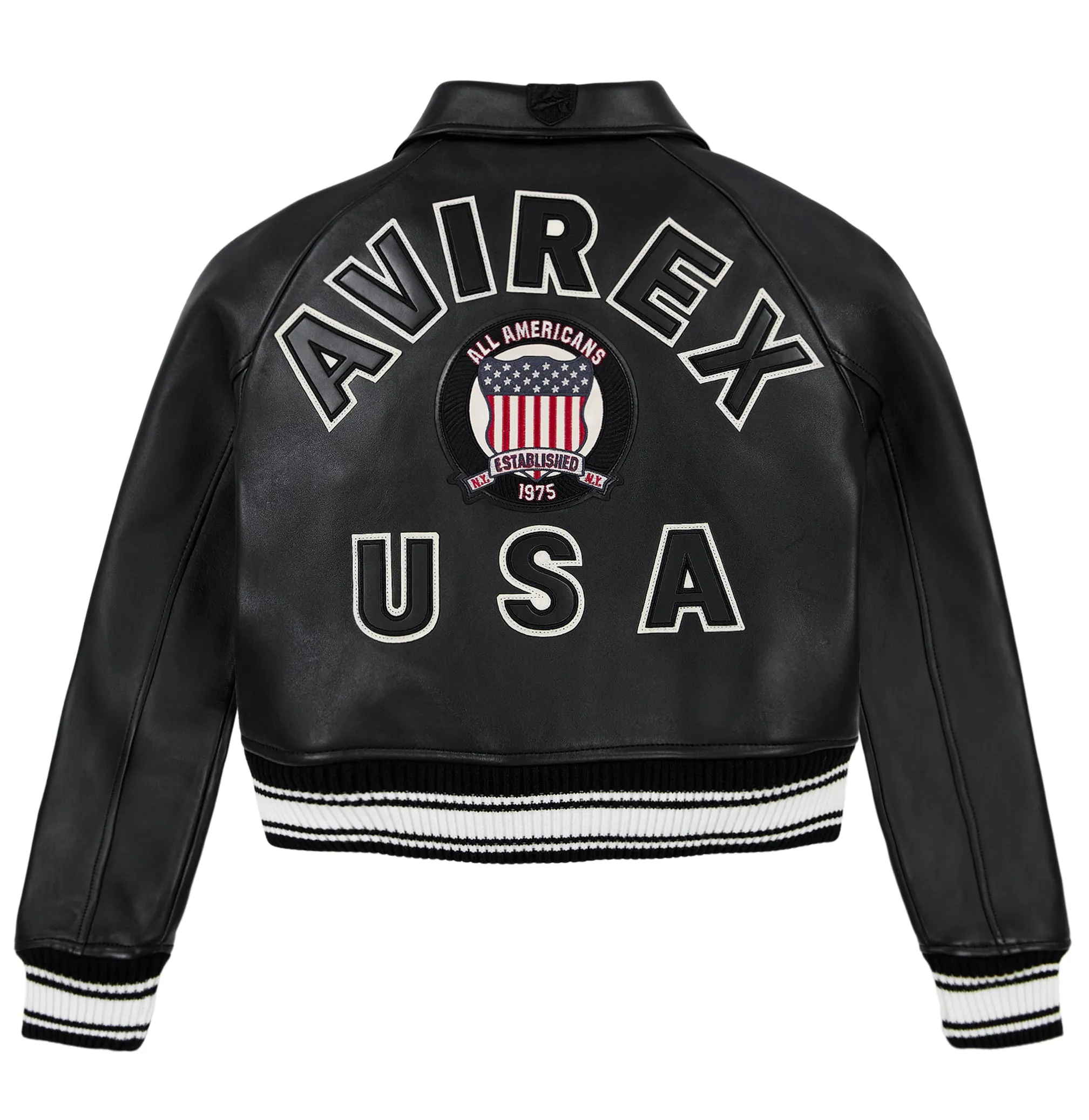 CROPPED ICON JACKET sold by Avirex product image thumbnail 2