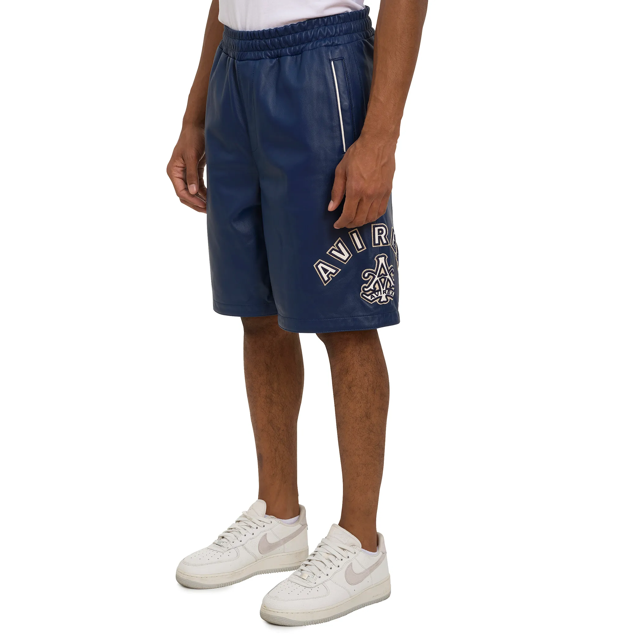 GAME DAY NAPPA LEATHER SHORT sold by Avirex product image thumbnail 5