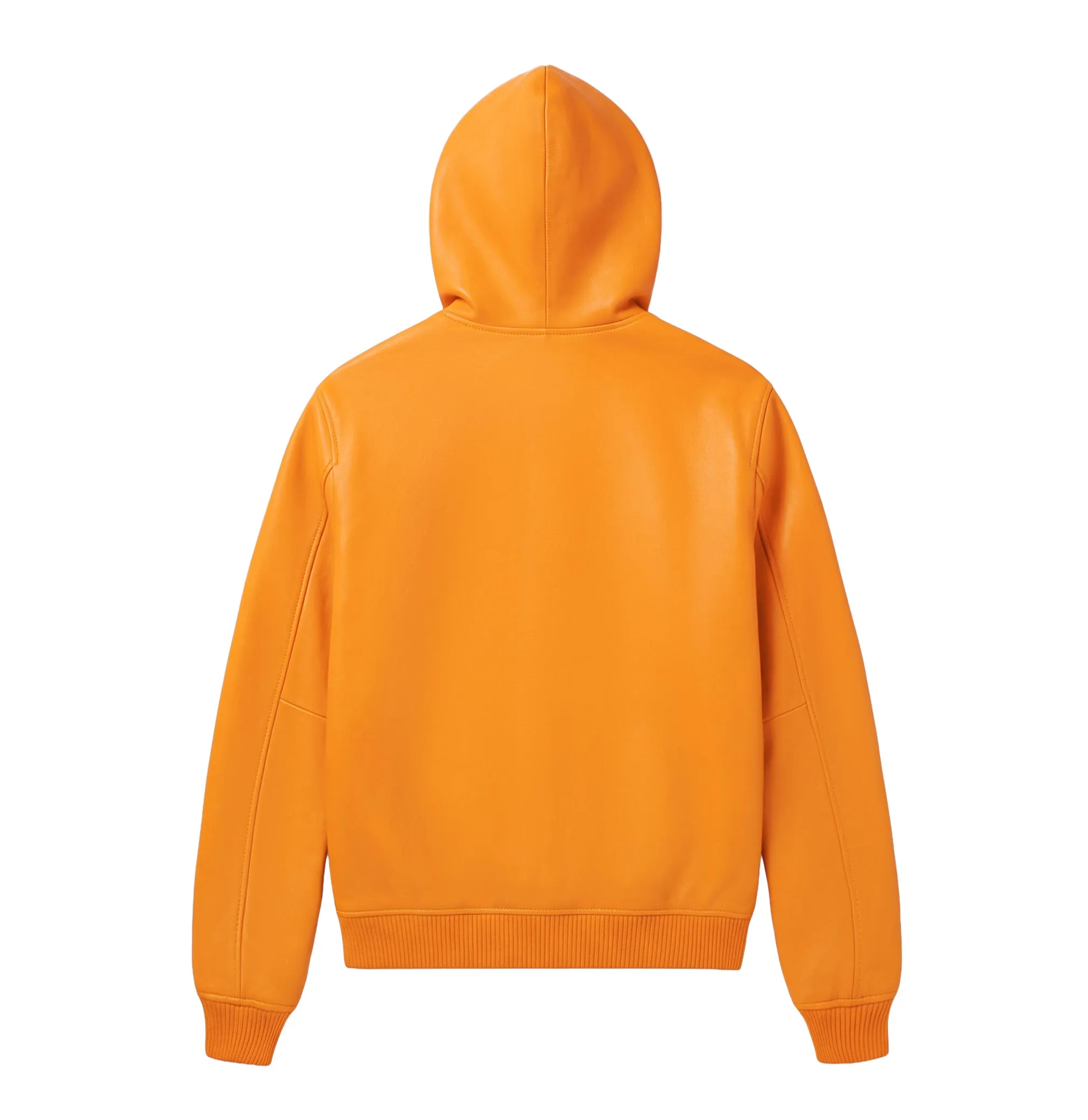 SCRIPT NAPPA LEATHER HOODIE sold by Avirex product image thumbnail 2