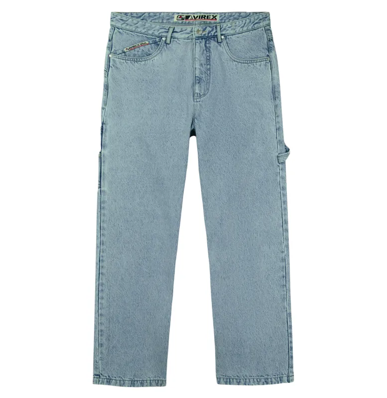DENIM CARPENTER JEAN made by Avirex