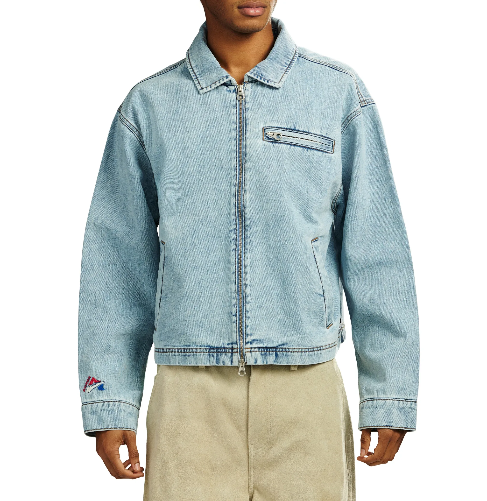 DENIM UTILITY JACKET sold by Avirex product image thumbnail 3