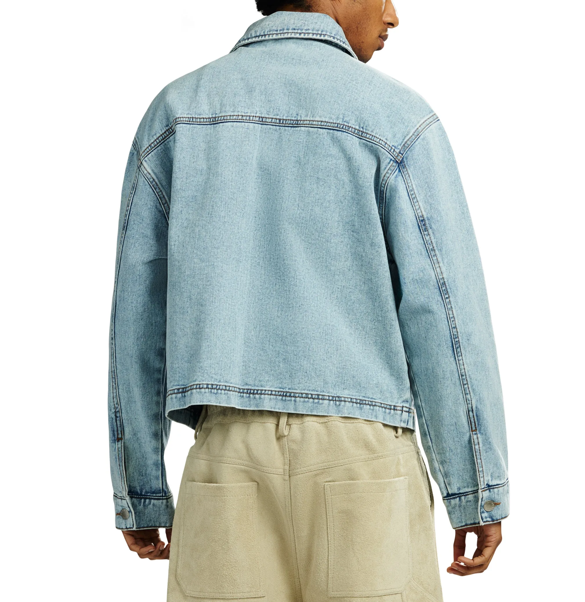 DENIM UTILITY JACKET sold by Avirex product image thumbnail 5