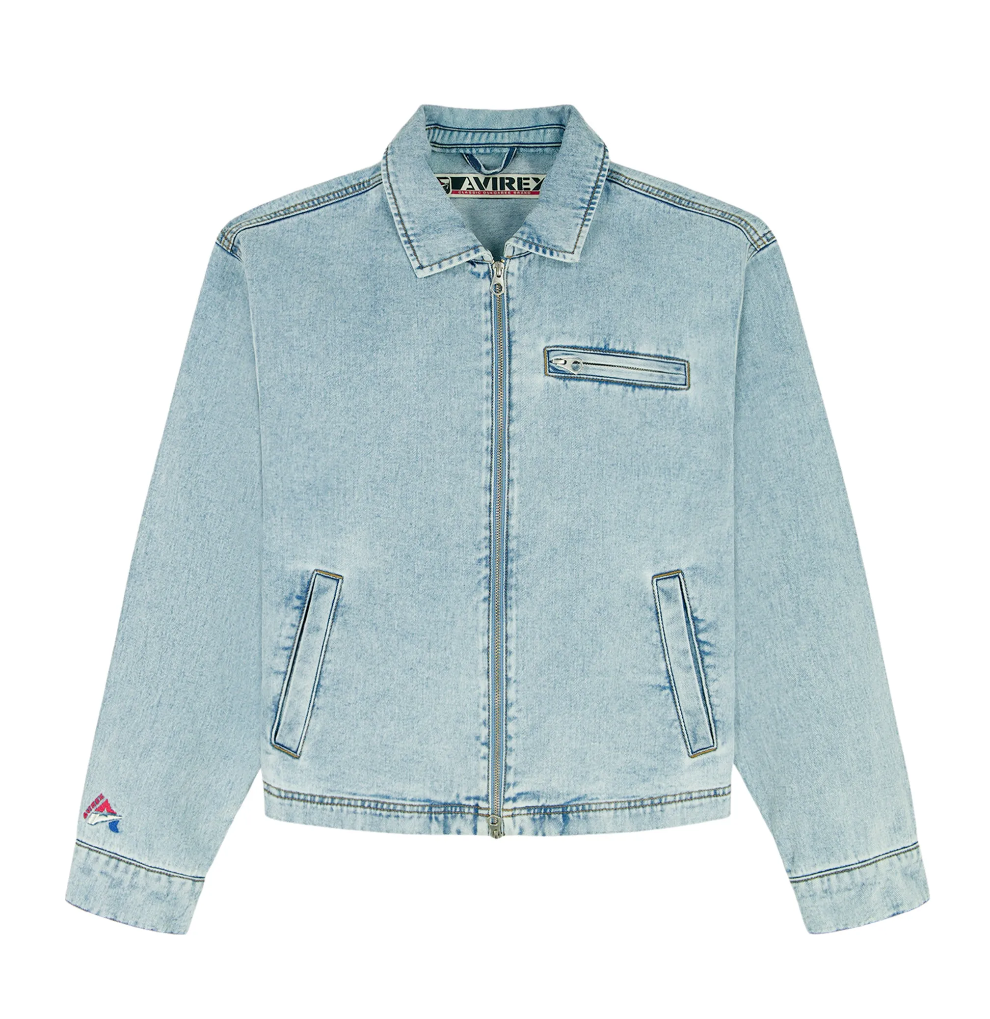 DENIM UTILITY JACKET sold by Avirex