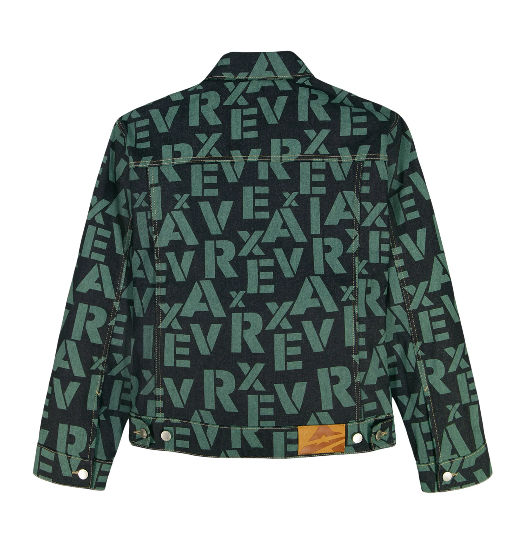 MONOGRAM DENIM JACKET sold by Avirex product image thumbnail 2