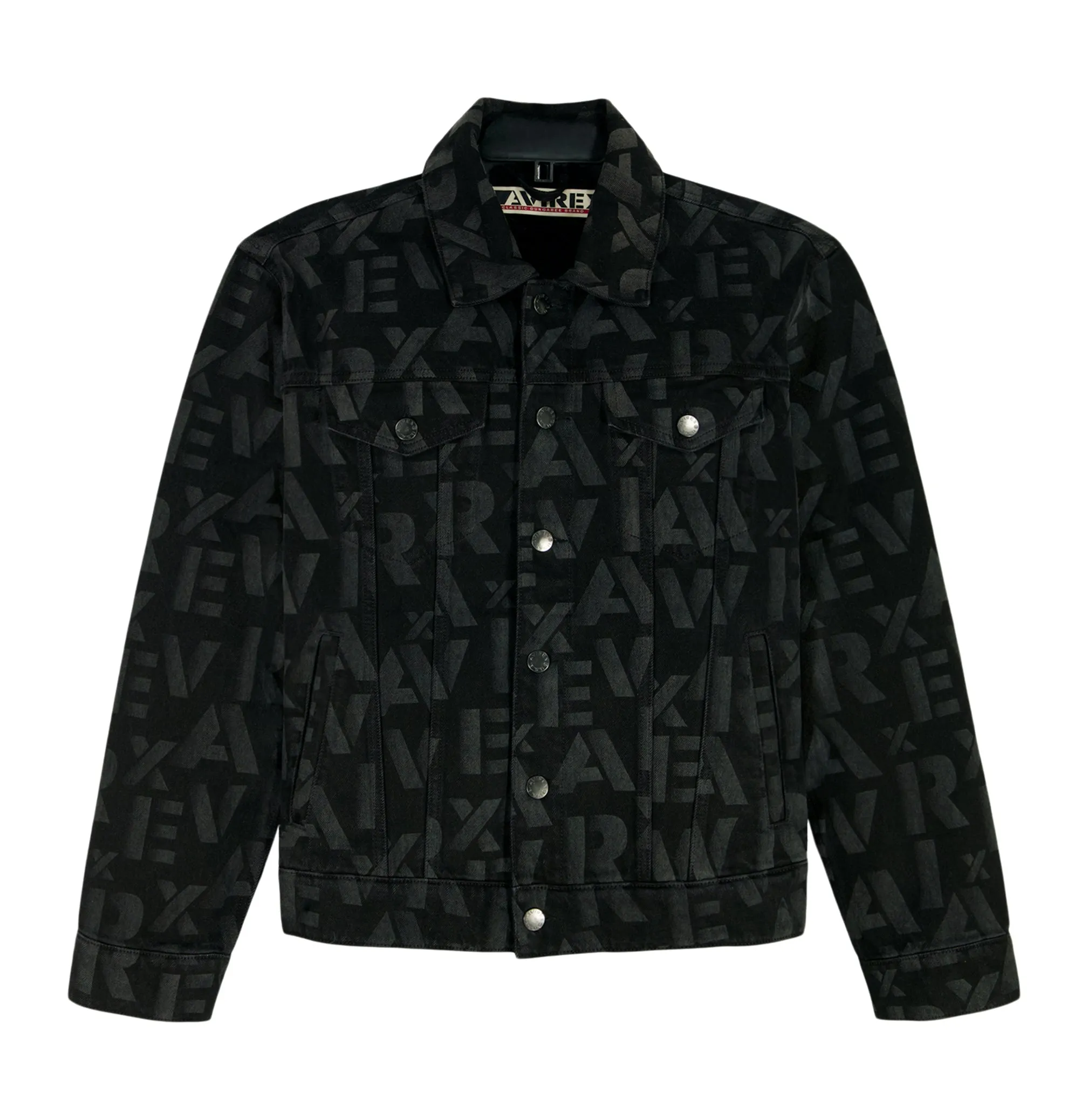 MONOGRAM DENIM JACKET sold by Avirex