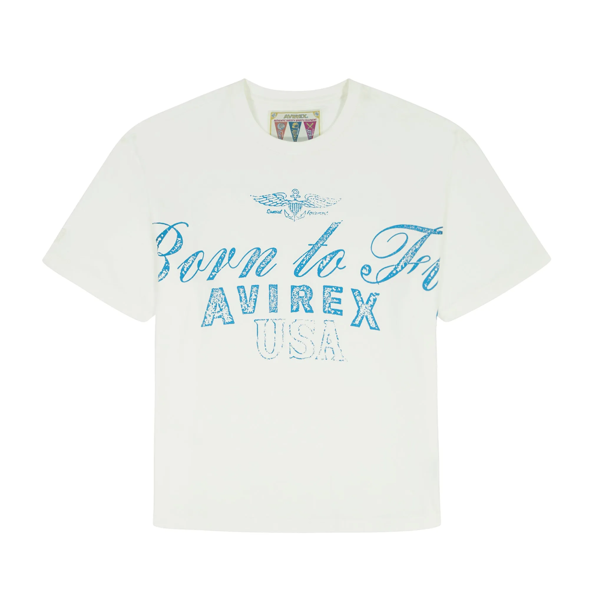 BORN TO FLY TEE sold by Avirex