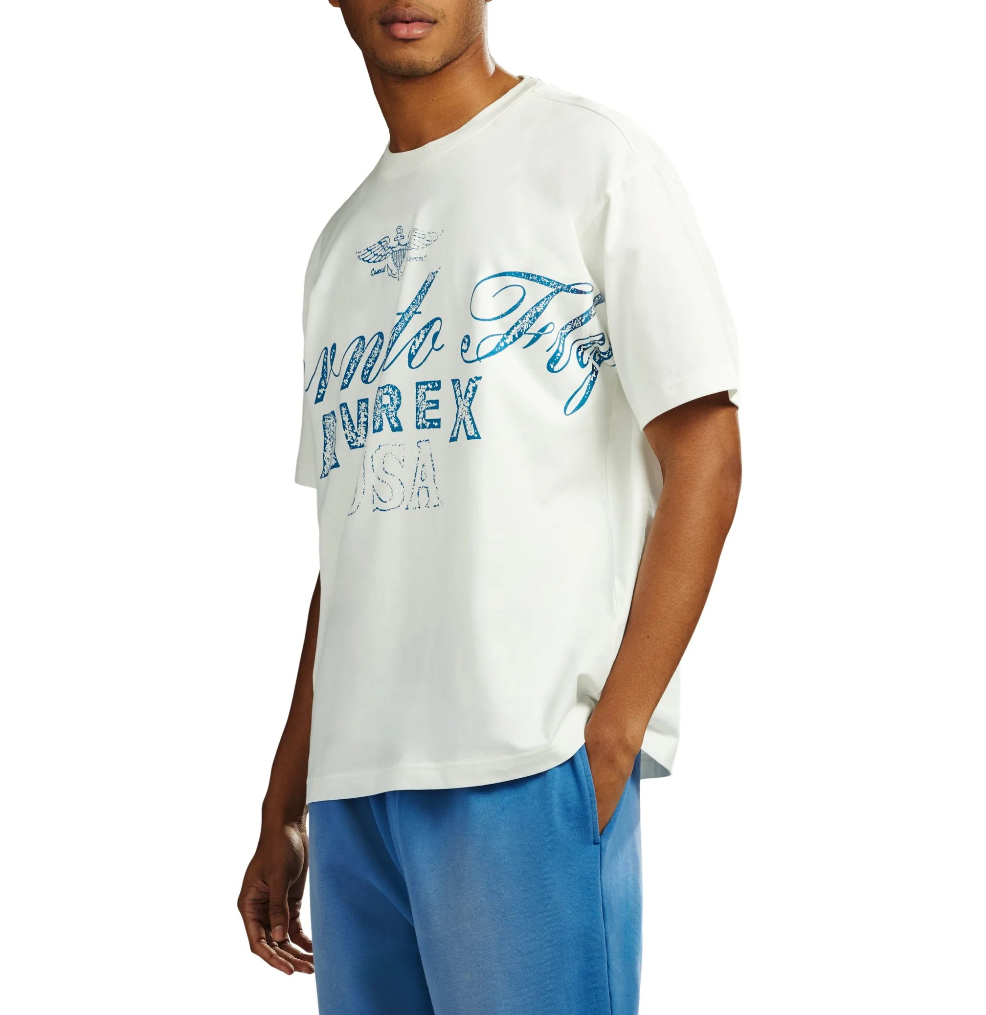 BORN TO FLY TEE sold by Avirex product image thumbnail 4