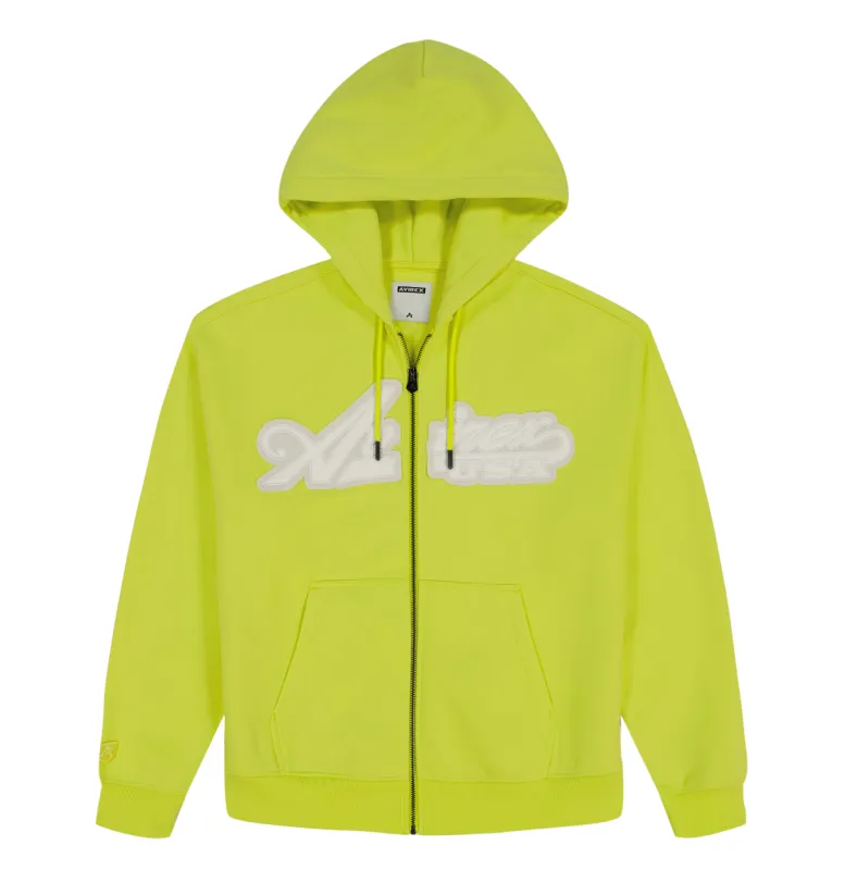 SCRIPT HOODIE made by Avirex