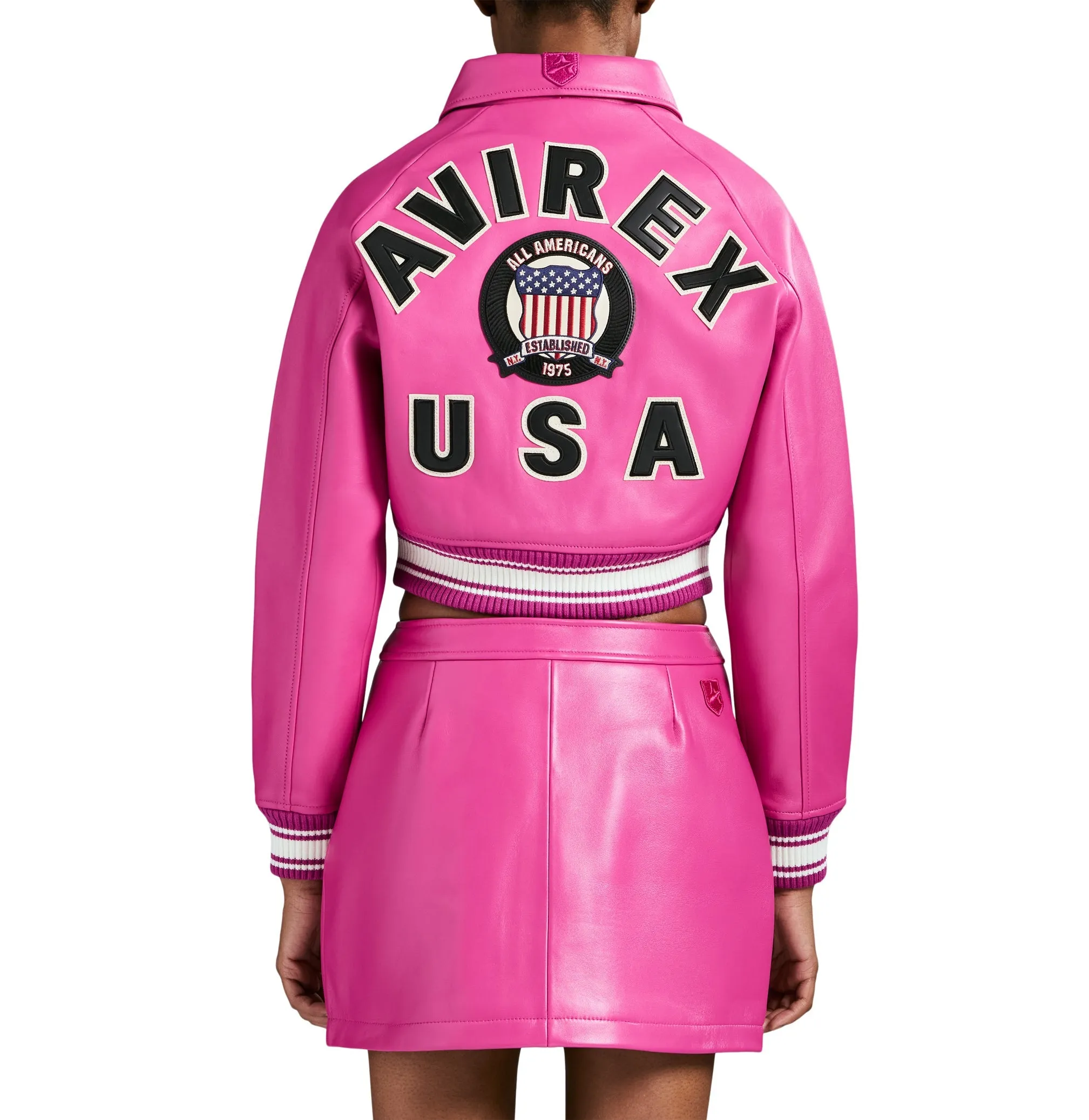 CROPPED ICON JACKET sold by Avirex product image thumbnail 4