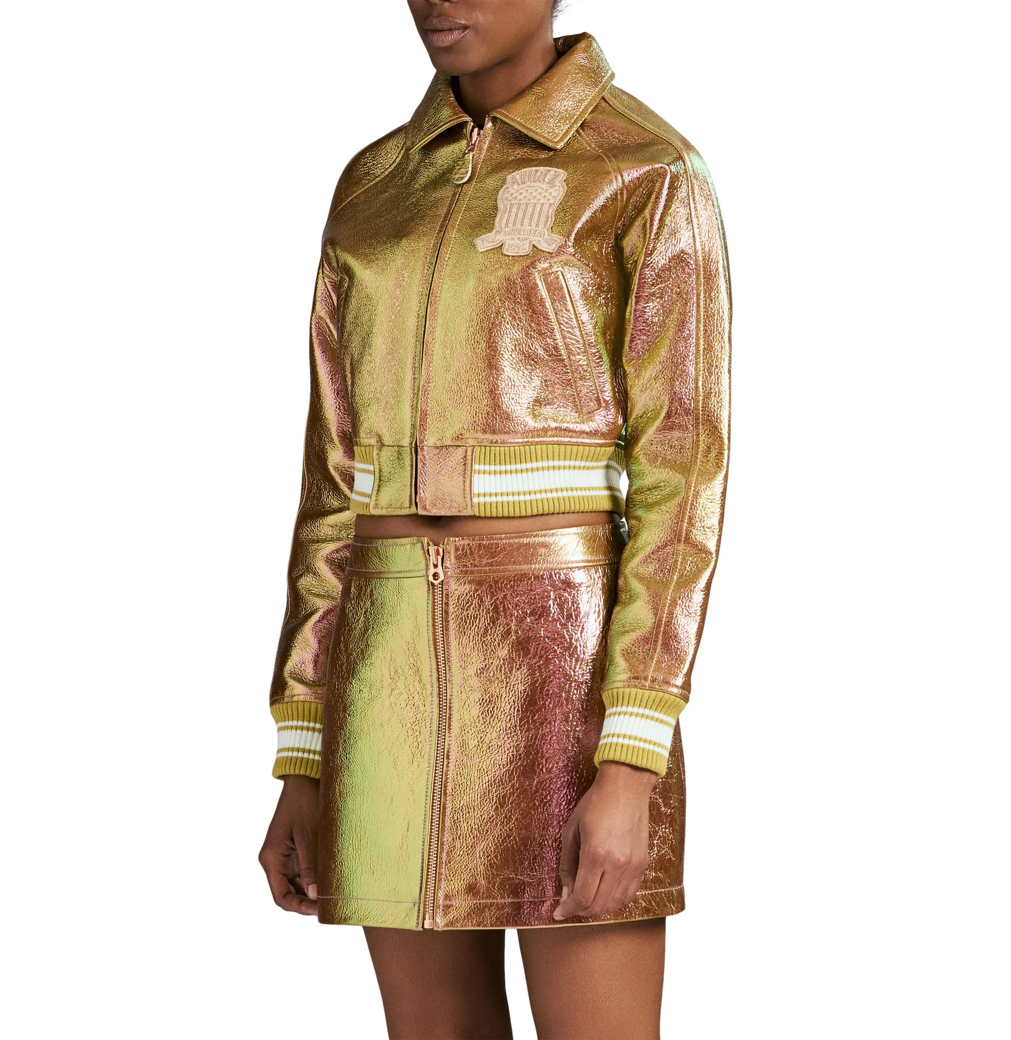METALLIC ICON SKIRT sold by Avirex product image thumbnail 4
