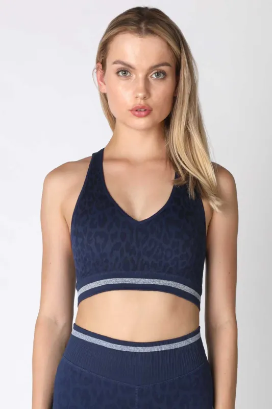 Leo Stripe Deep V Bra Sale sold by avocado