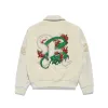 Dragon Embroidered Varsity Jacket sold by Awake