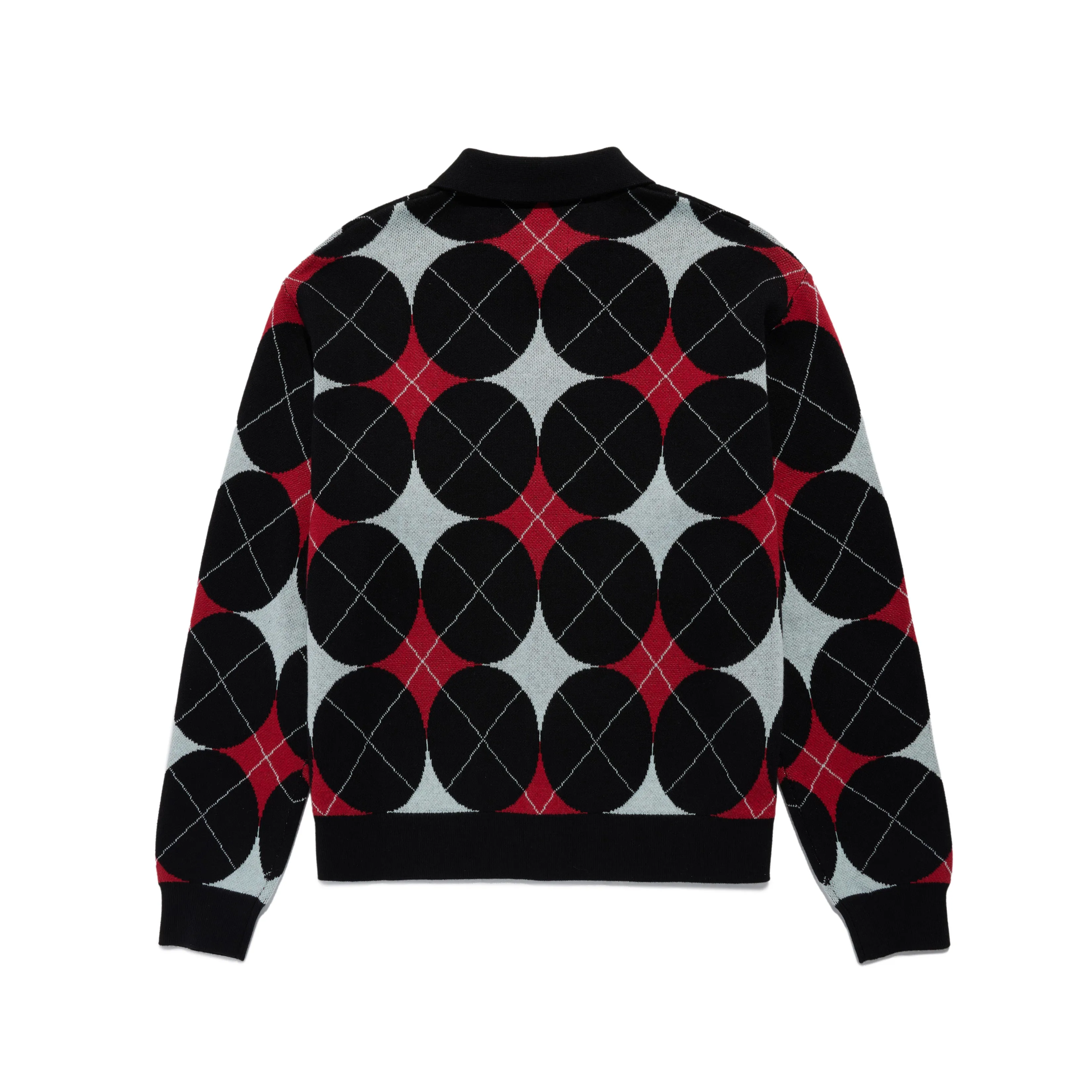 Argyle Knit Collared Cardigan sold by Awake product image thumbnail 2