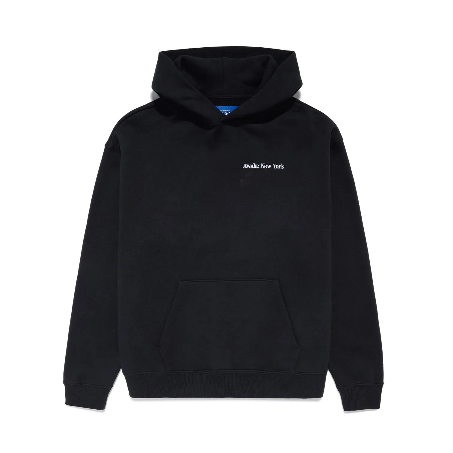 Serif Logo Embroidered Hoodie sold by Awake