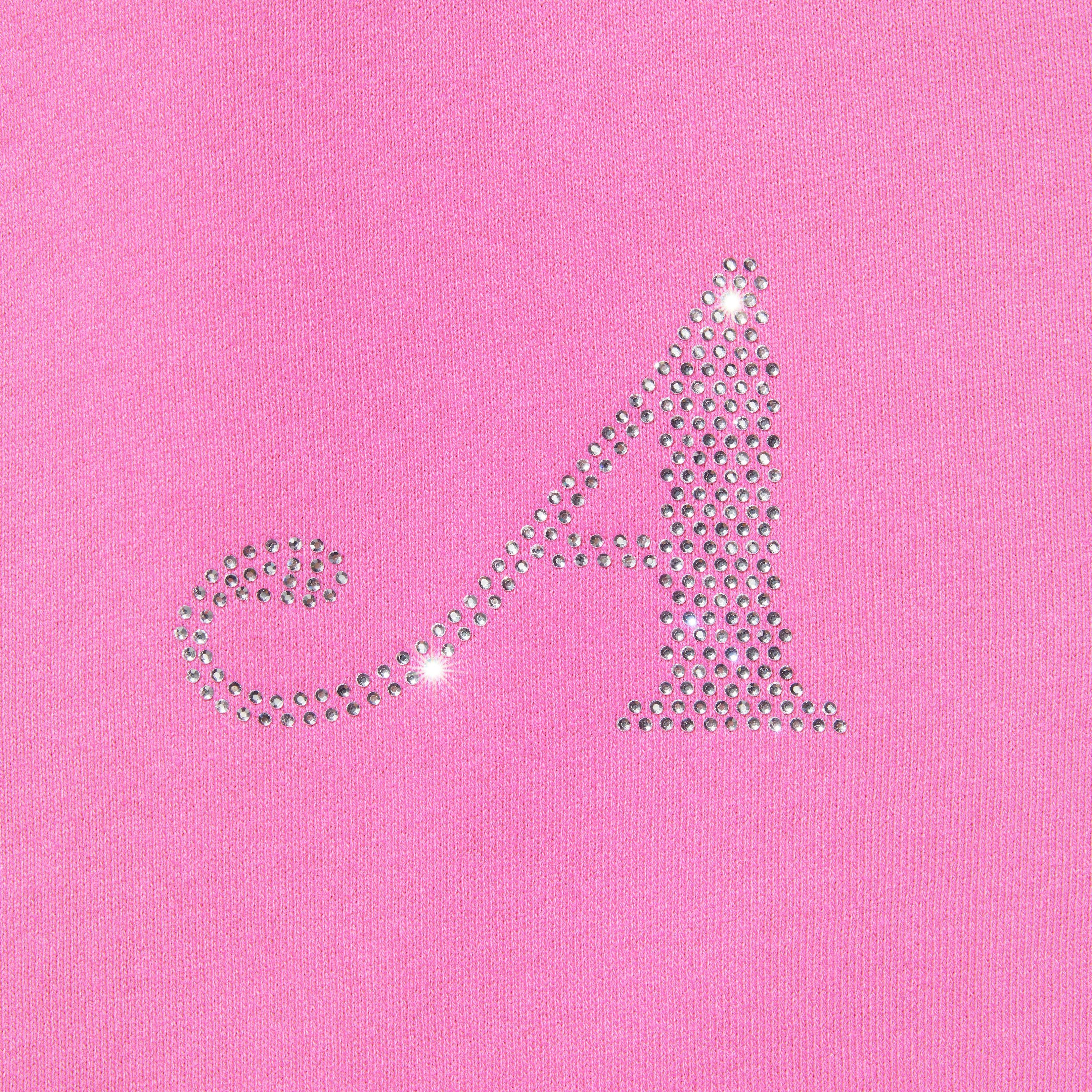 Rhinestone Serif Zip Up Hoodie sold by Awake product image thumbnail 3