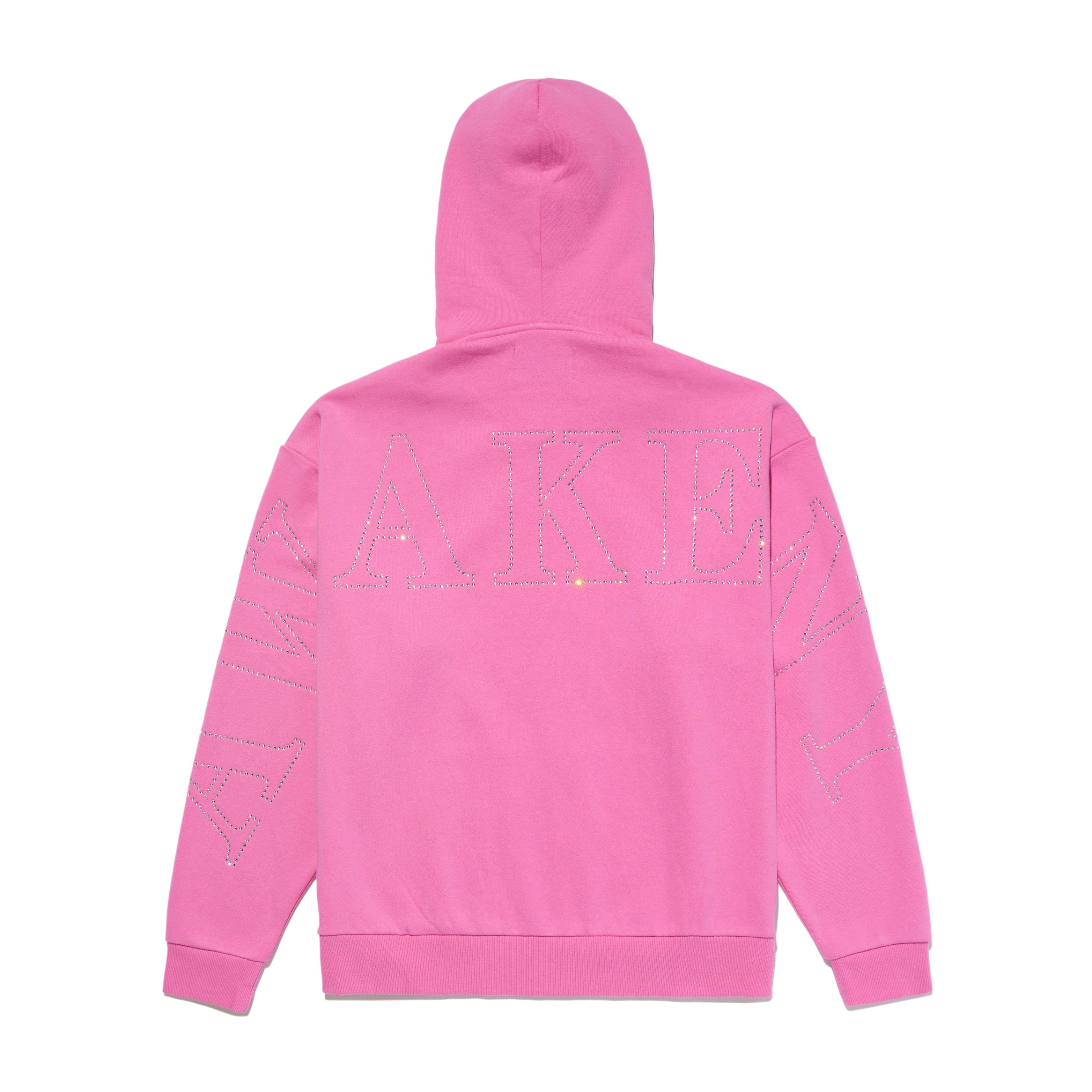 Rhinestone Serif Zip Up Hoodie sold by Awake product image thumbnail 2