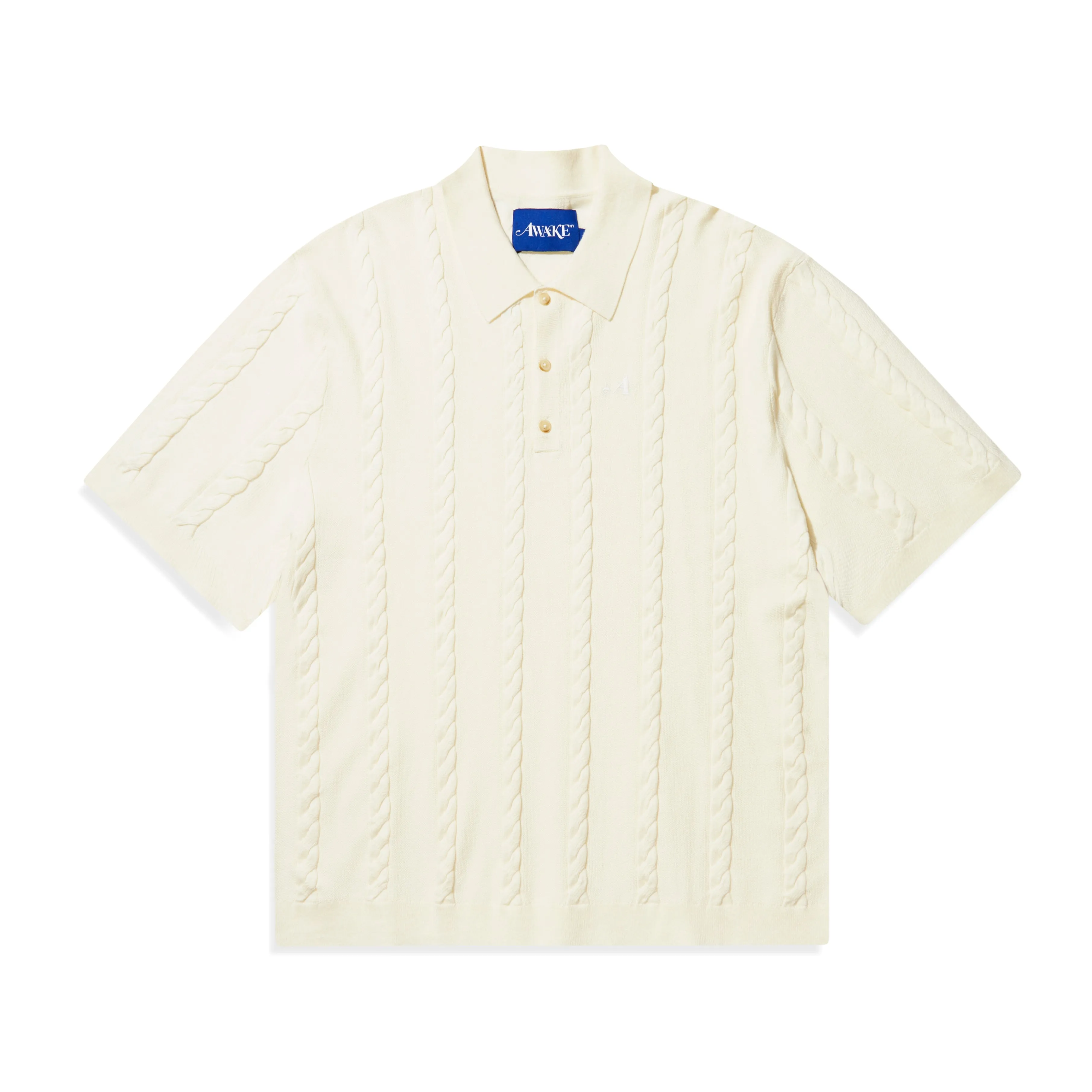 Cable Knit Polo sold by Awake