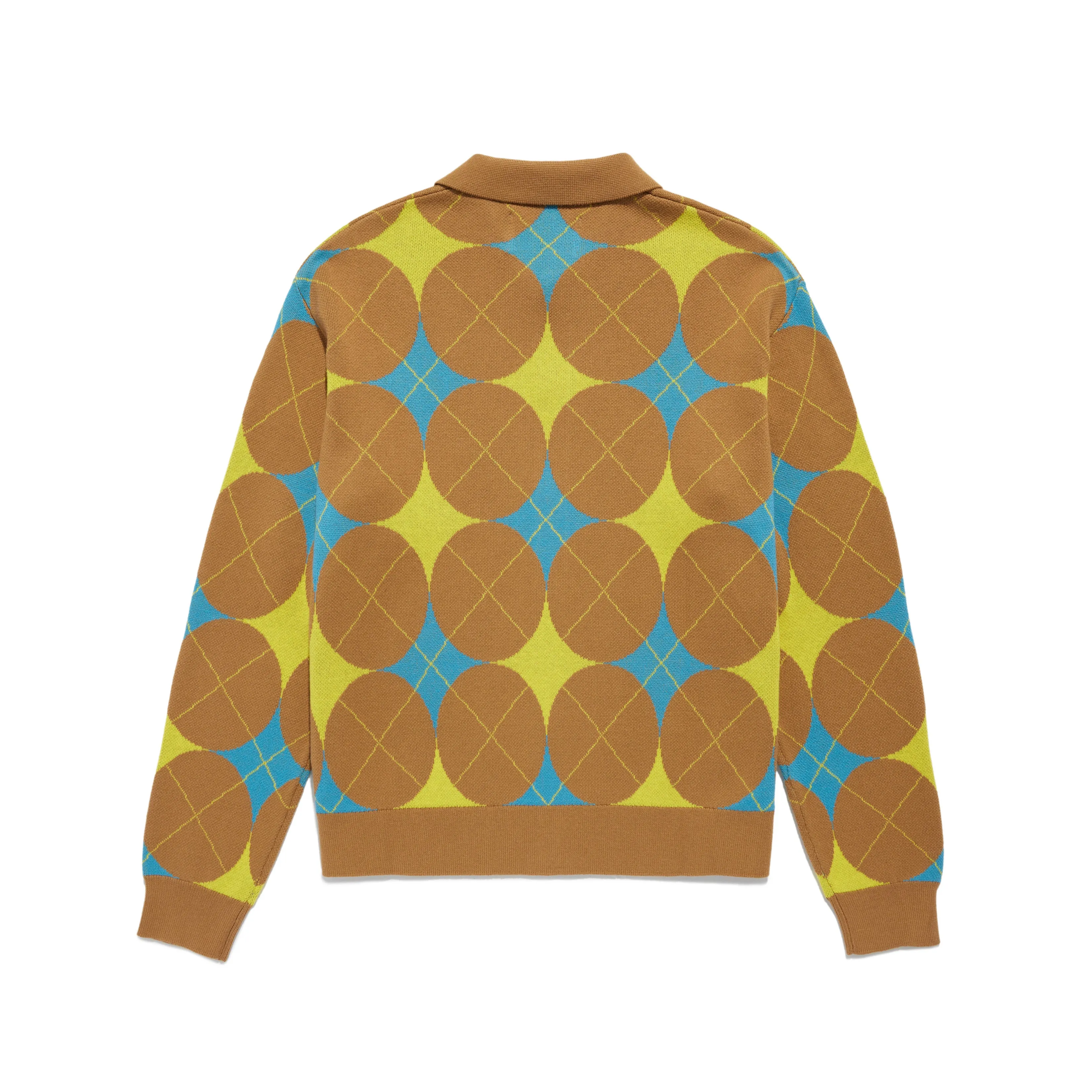 Argyle Knit Collared Cardigan sold by Awake product image thumbnail 2