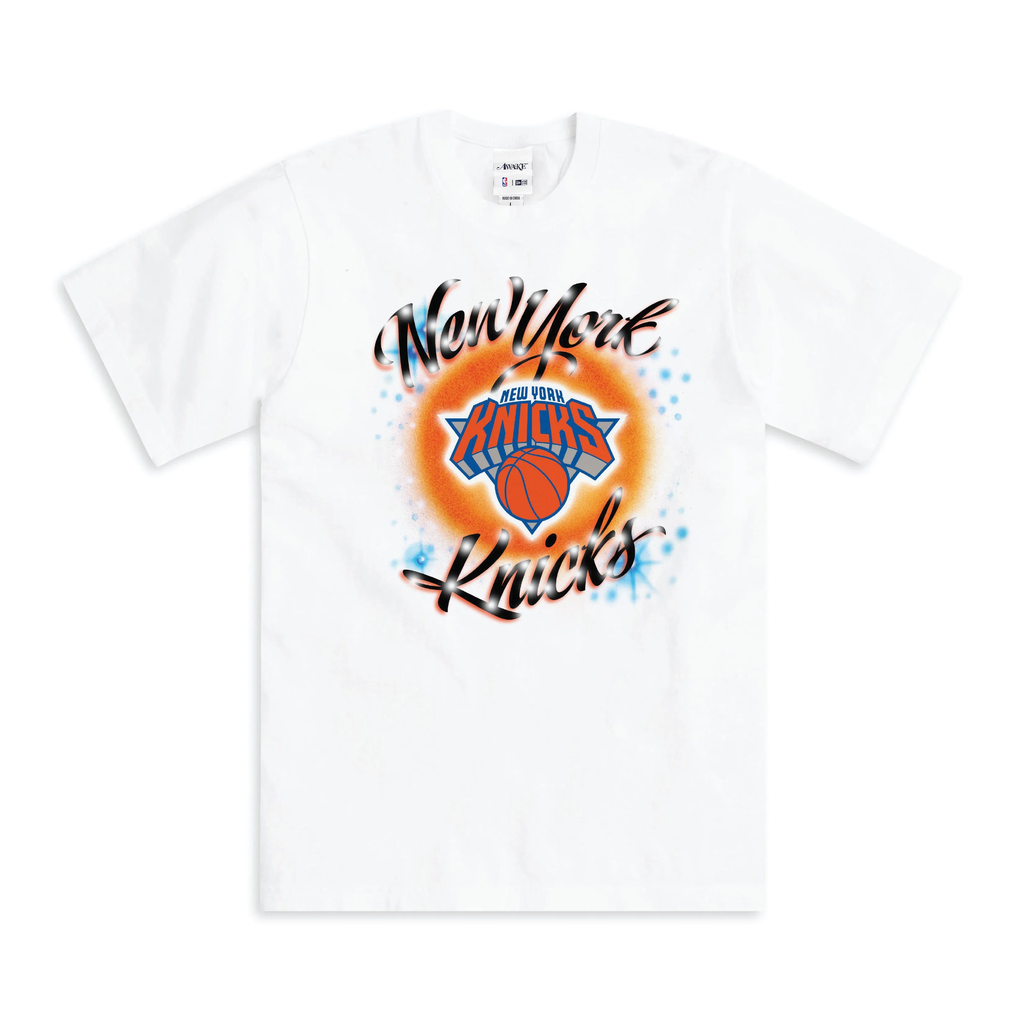 Awake NY x New Era x NBA New York Knicks Tee sold by Awake
