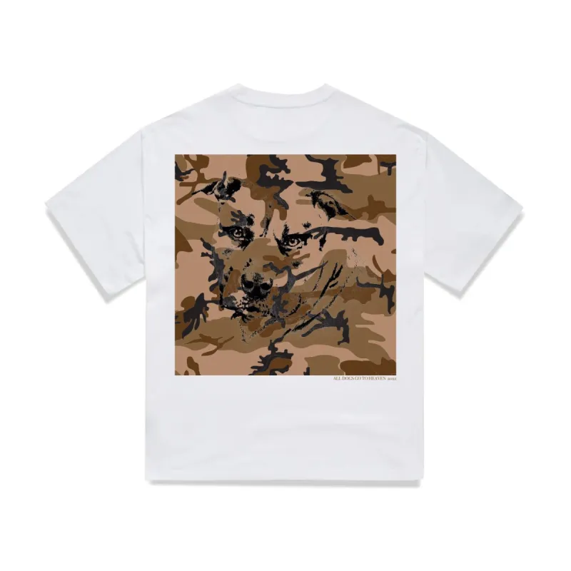 Awake NY & SOLDIER Camo Pitbull Tee made by Awake
