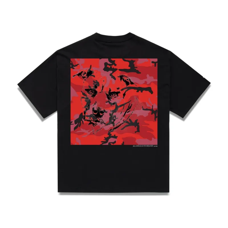 Awake NY & SOLDIER Camo Pitbull Tee made by Awake