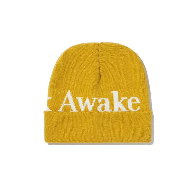 Serif Logo Beanie sold by Awake
