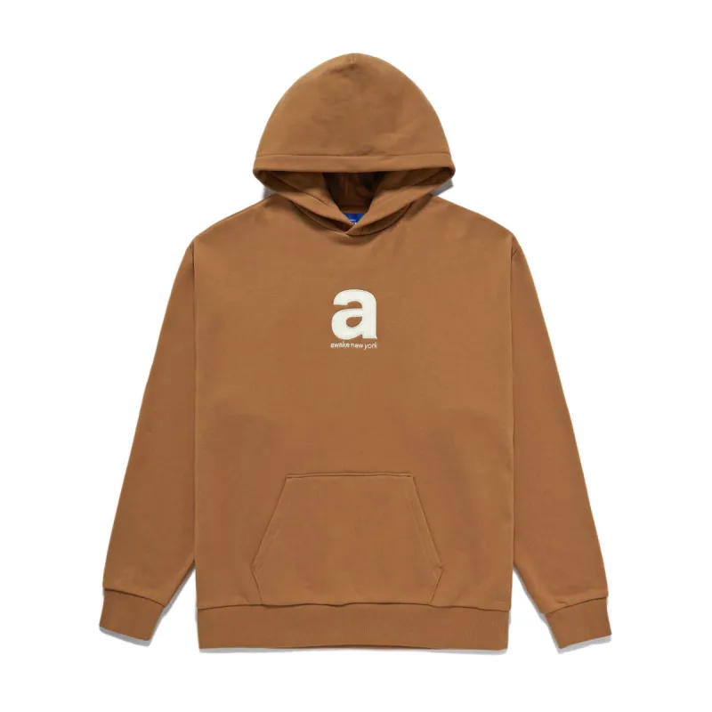 Bold "a" Embroidered Hoodie sold by Awake