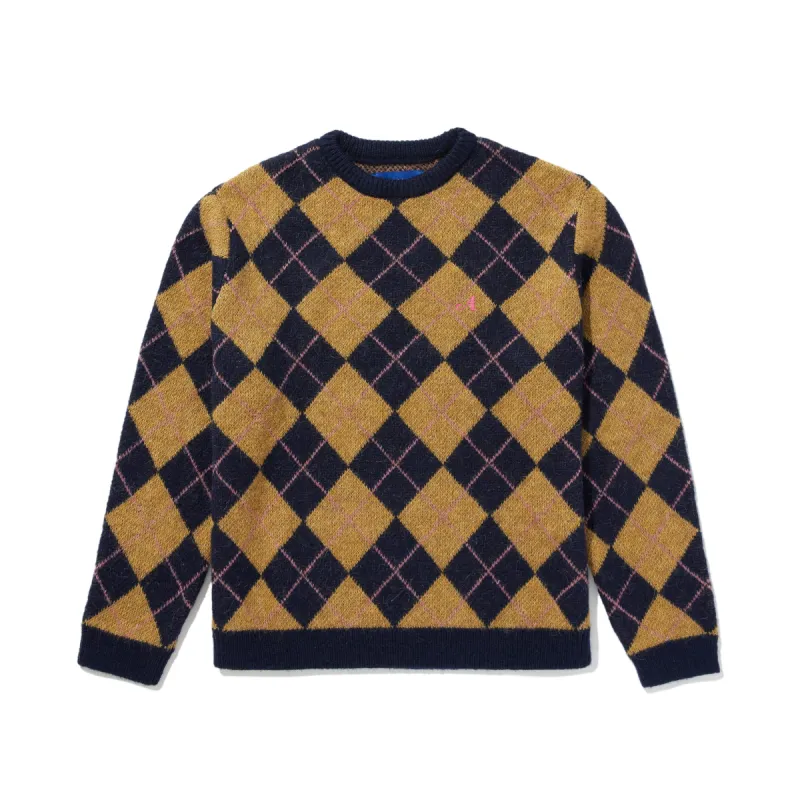 Argyle Mohair Sweater sold by Awake