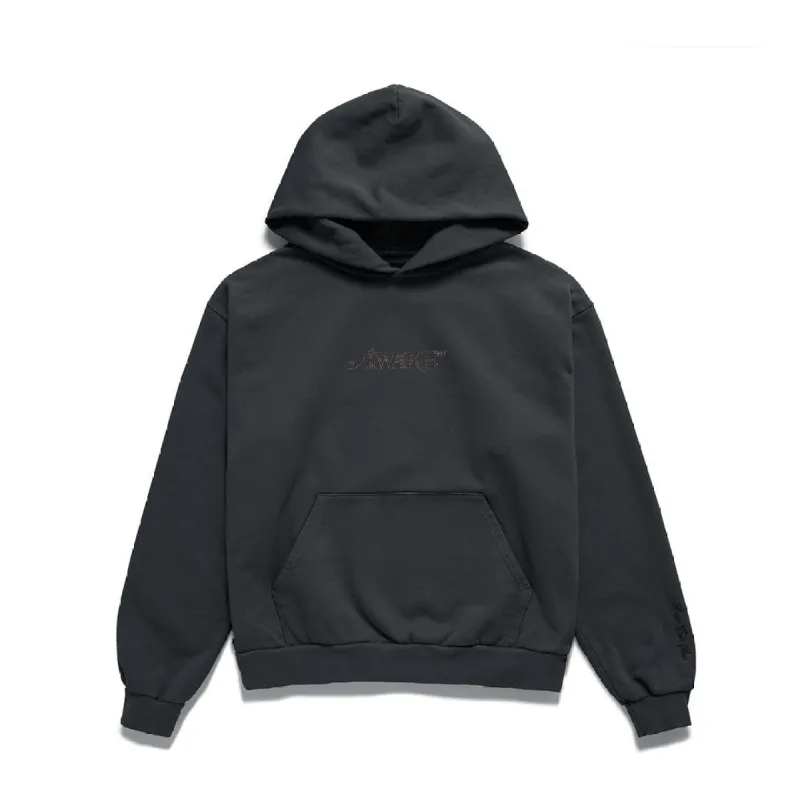 Rhinestone Classic Logo Hoodie sold by Awake