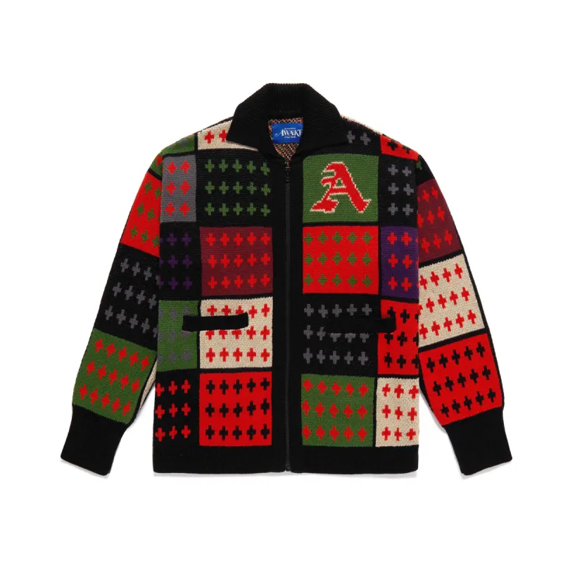 Stadium Zip Cardigan made by Awake