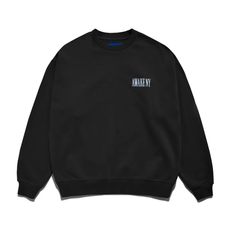 25年新作　完売　新品　BRIEFING NECK LOGO HIGHNECK Spire Logo Embroidered Crewneck | Parallel
