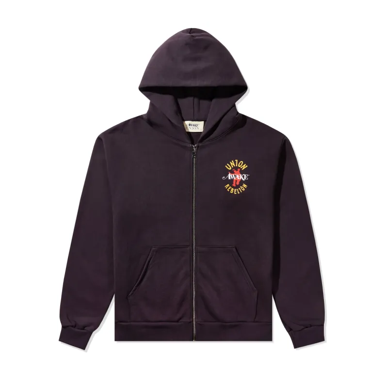 Awake NY x Union LA Lockup Zip Hoodie sold by Awake