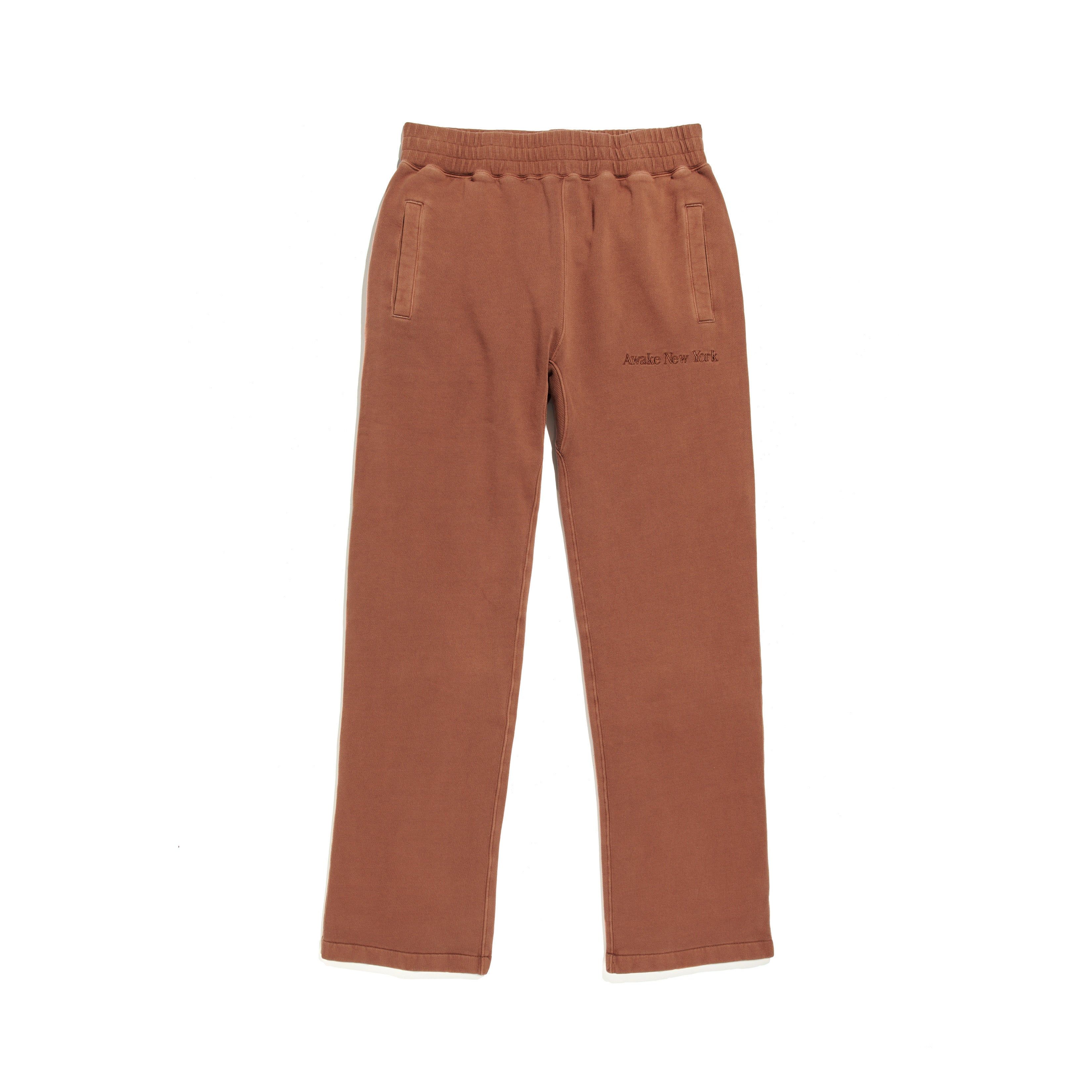 Embroidered Logo Open End Sweatpant sold by Awake