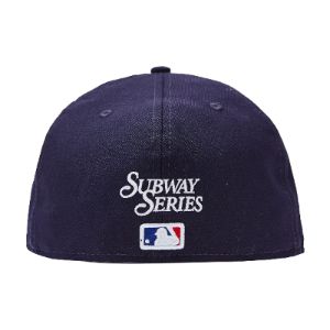 帽子 AWAKE NY NEW ERA YANKEES SUBWAY SERIES Awake Subway Series New York Yankees New Era Fitted Cap Navy
