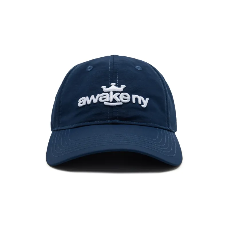 Crown Logo Embroidered Nylon Cap sold by Awake