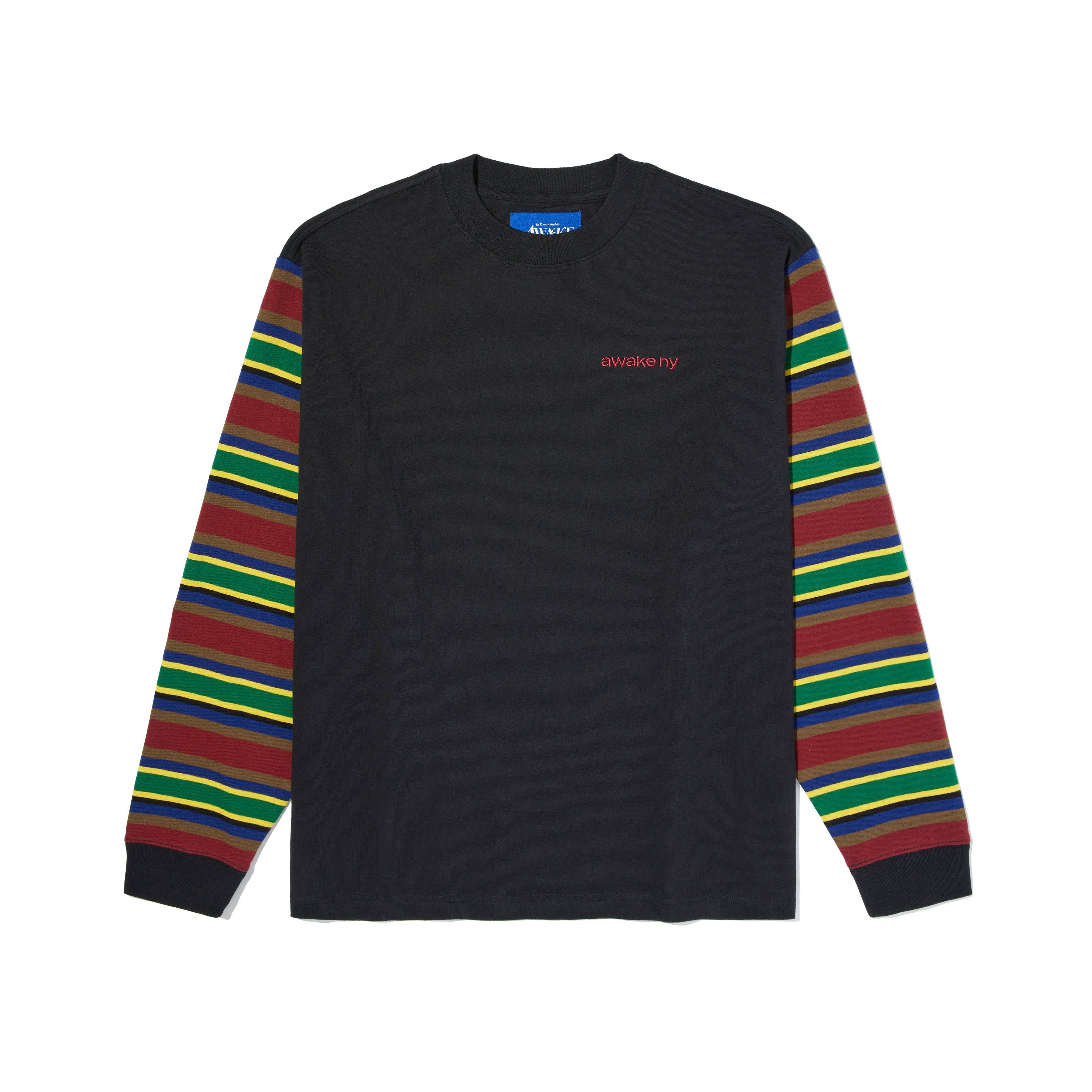 Continental Stripe L/S Tee sold by Awake