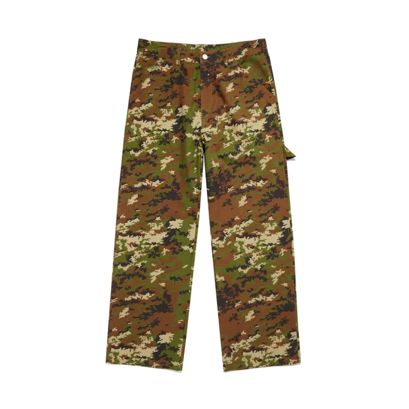 Digi Camo Printed Painter Pant made by Awake