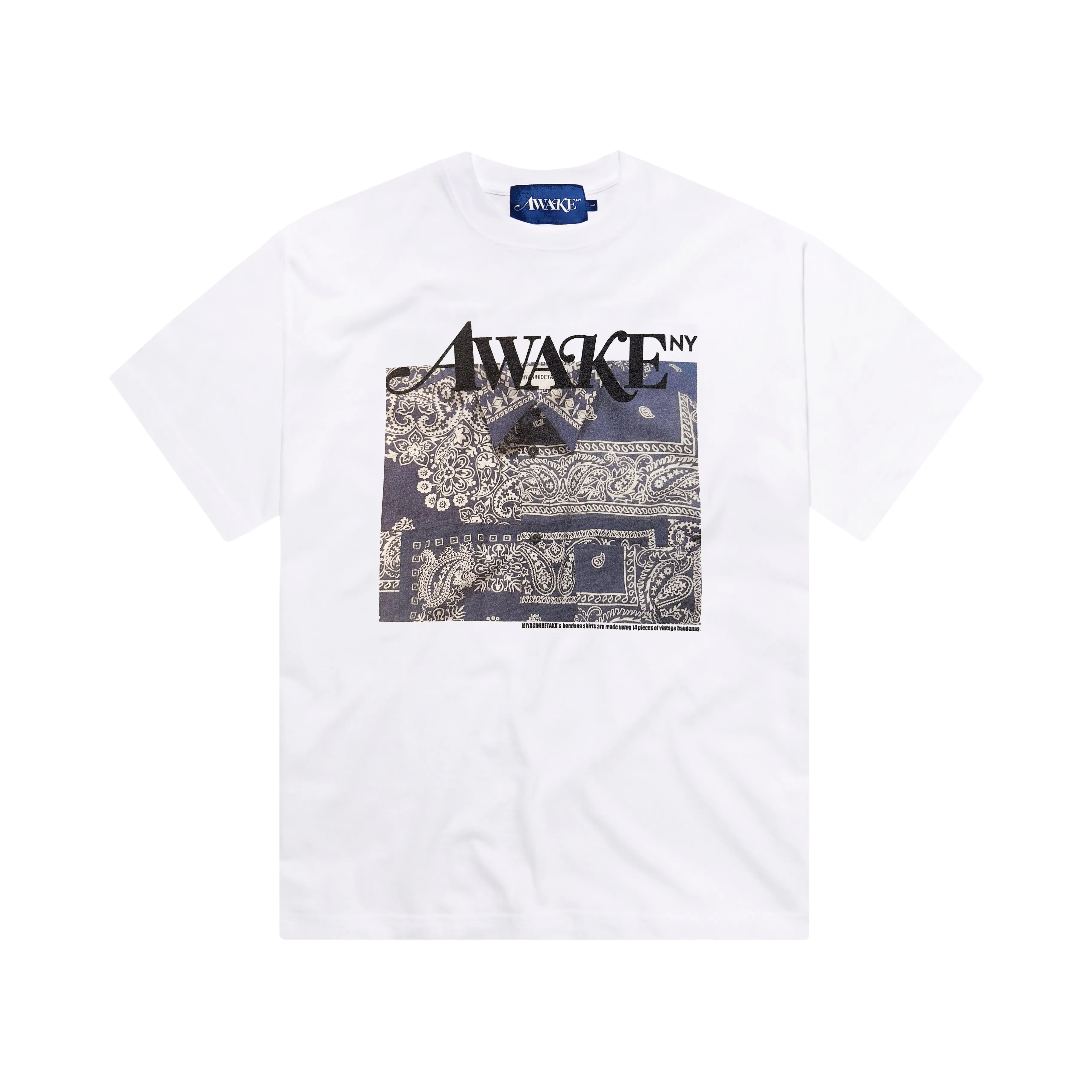 Awake NY & MIYAGIHIDETAKA Bandana Tee sold by Awake