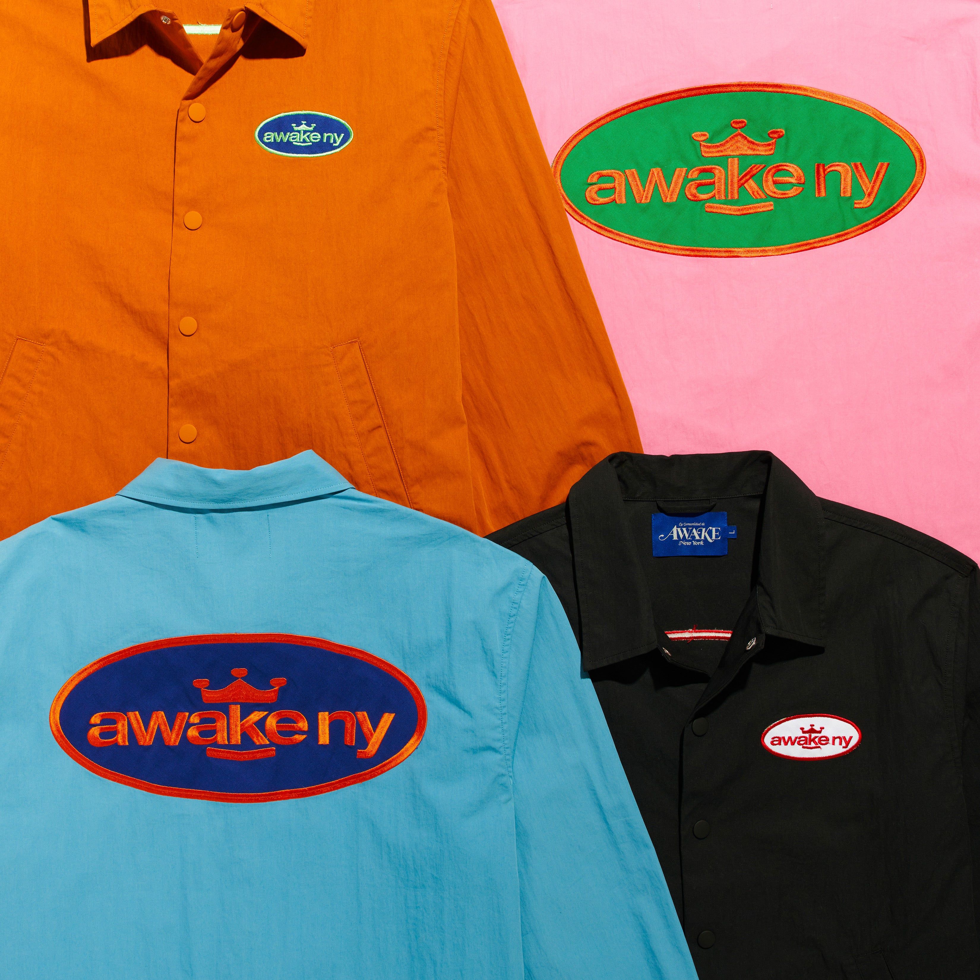 King Logo Twill Coaches Jacket sold by Awake product image thumbnail 5