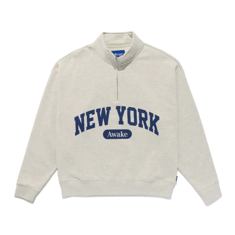New York Arch Quarter Zip Sweatshirt sold by Awake