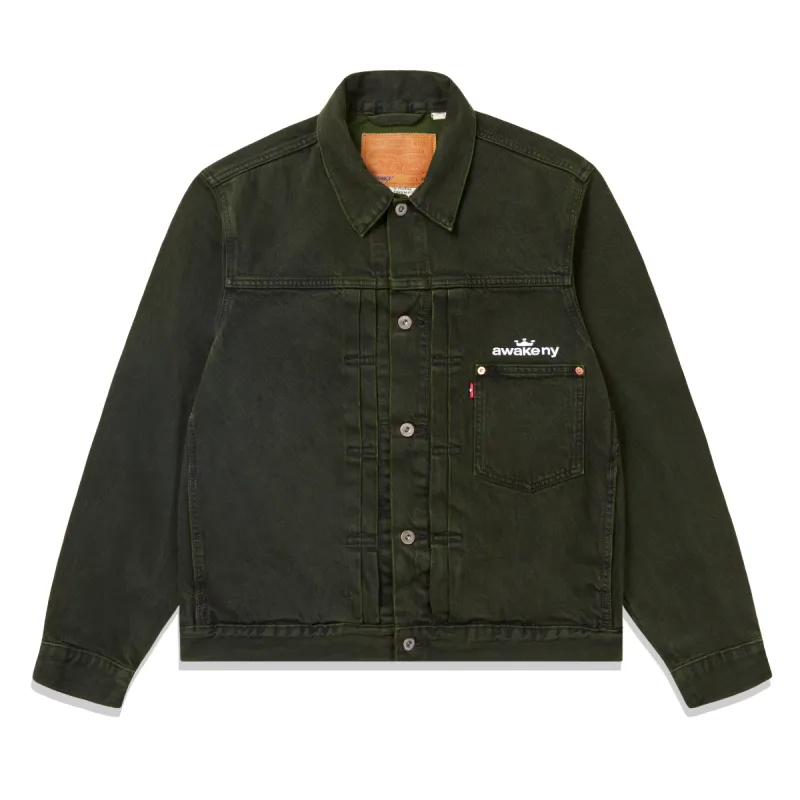 Awake NY & Levi's® Overdye Type 1 Trucker Jacket sold by Awake