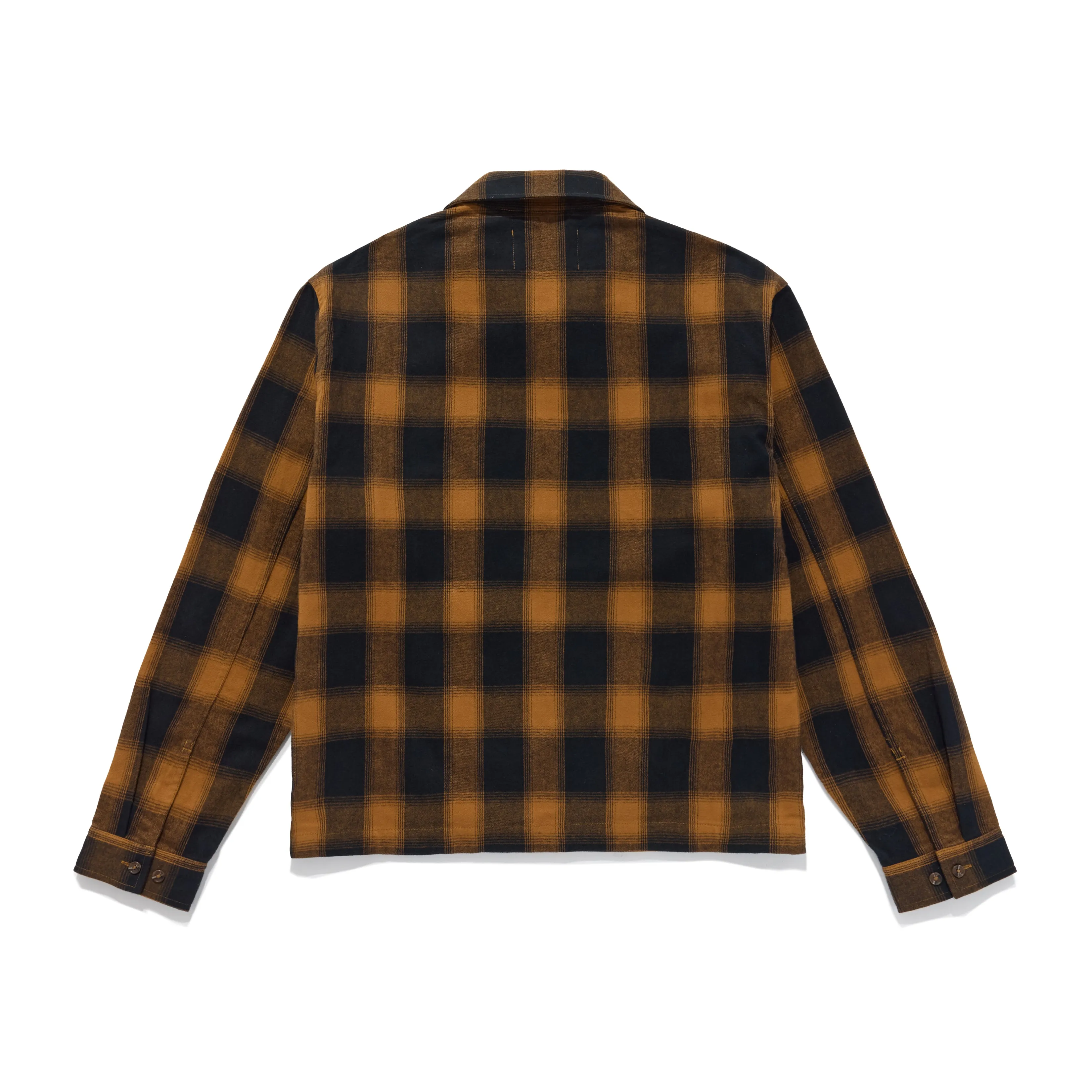 Brushed Cotton Flannel Shirt Jacket sold by Awake product image thumbnail 2
