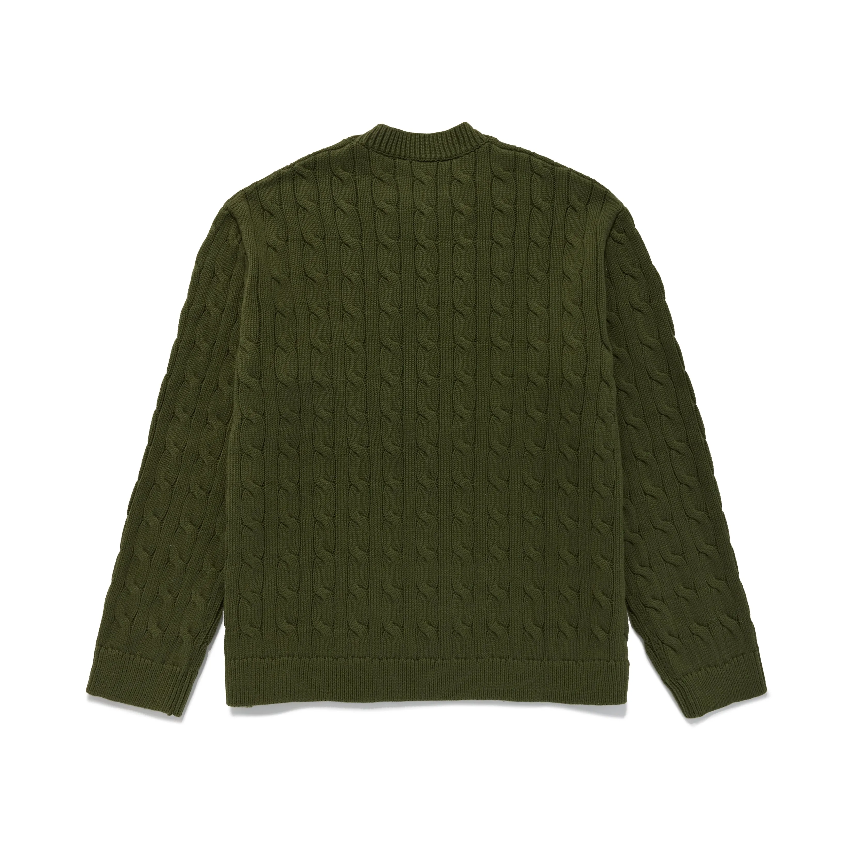 Applique "A" Cable Crewneck Sweater sold by Awake product image thumbnail 2