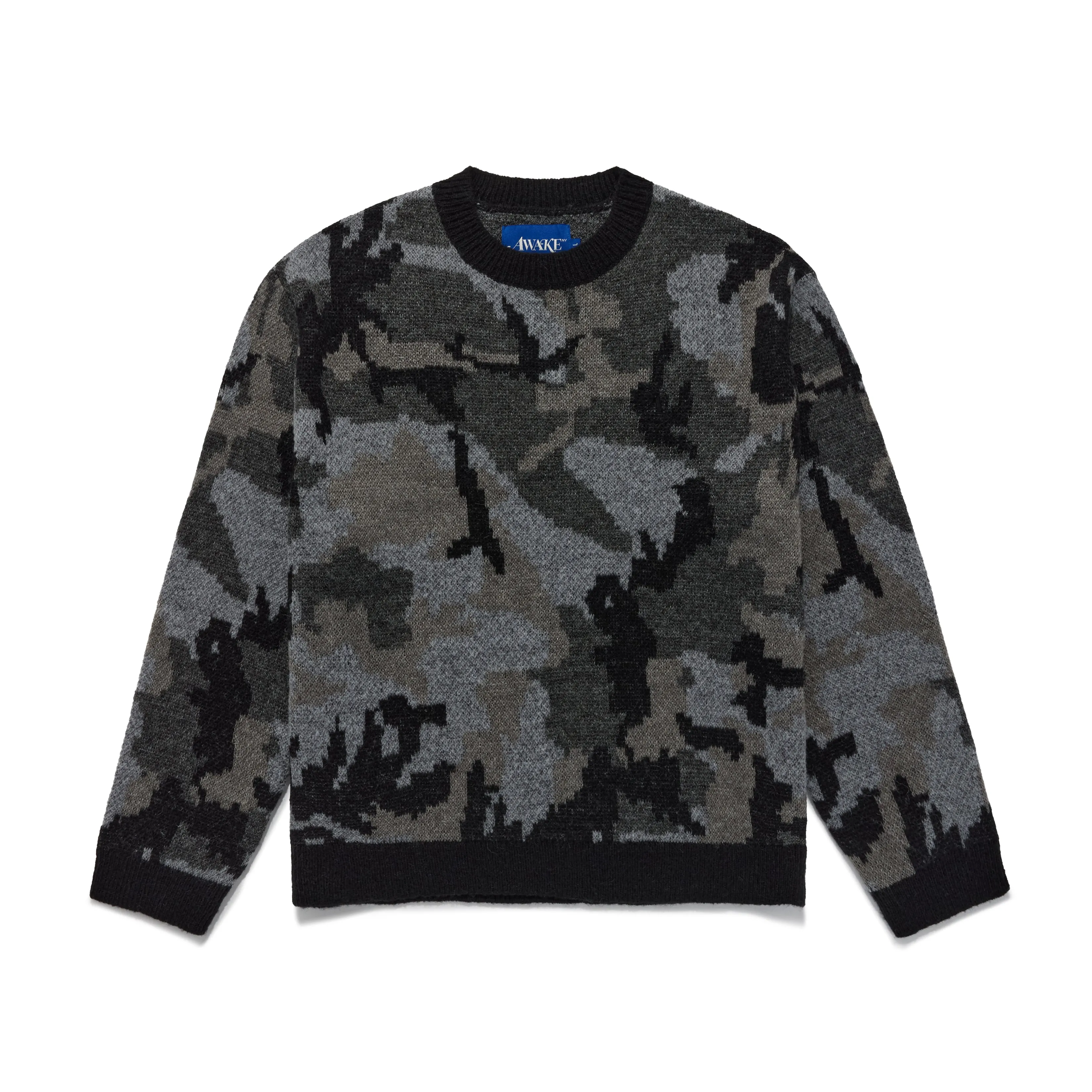 Camo Crewneck Sweater sold by Awake