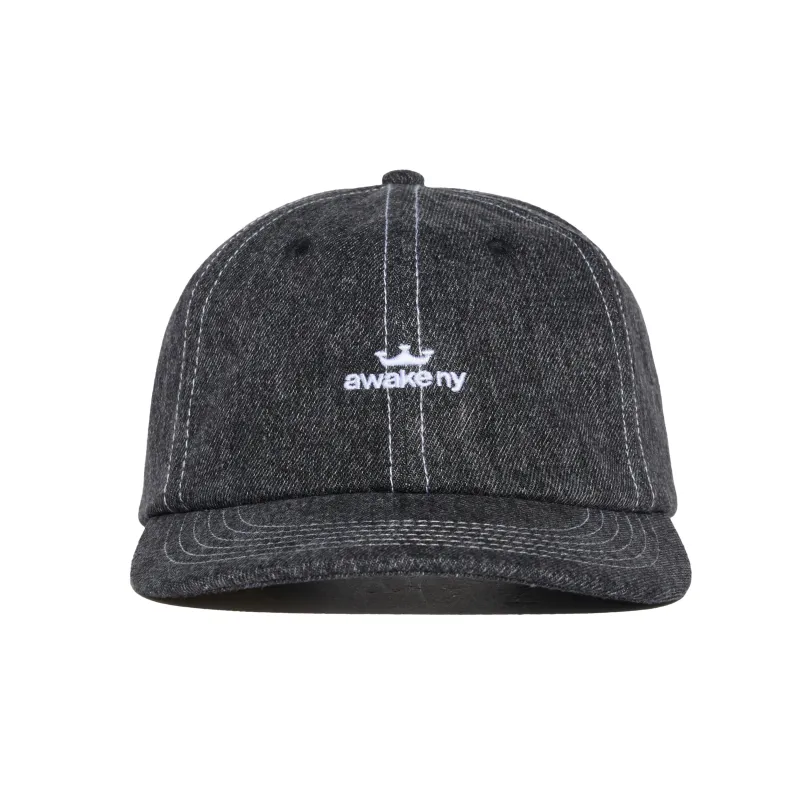 Crown Logo Denim Hat sold by Awake