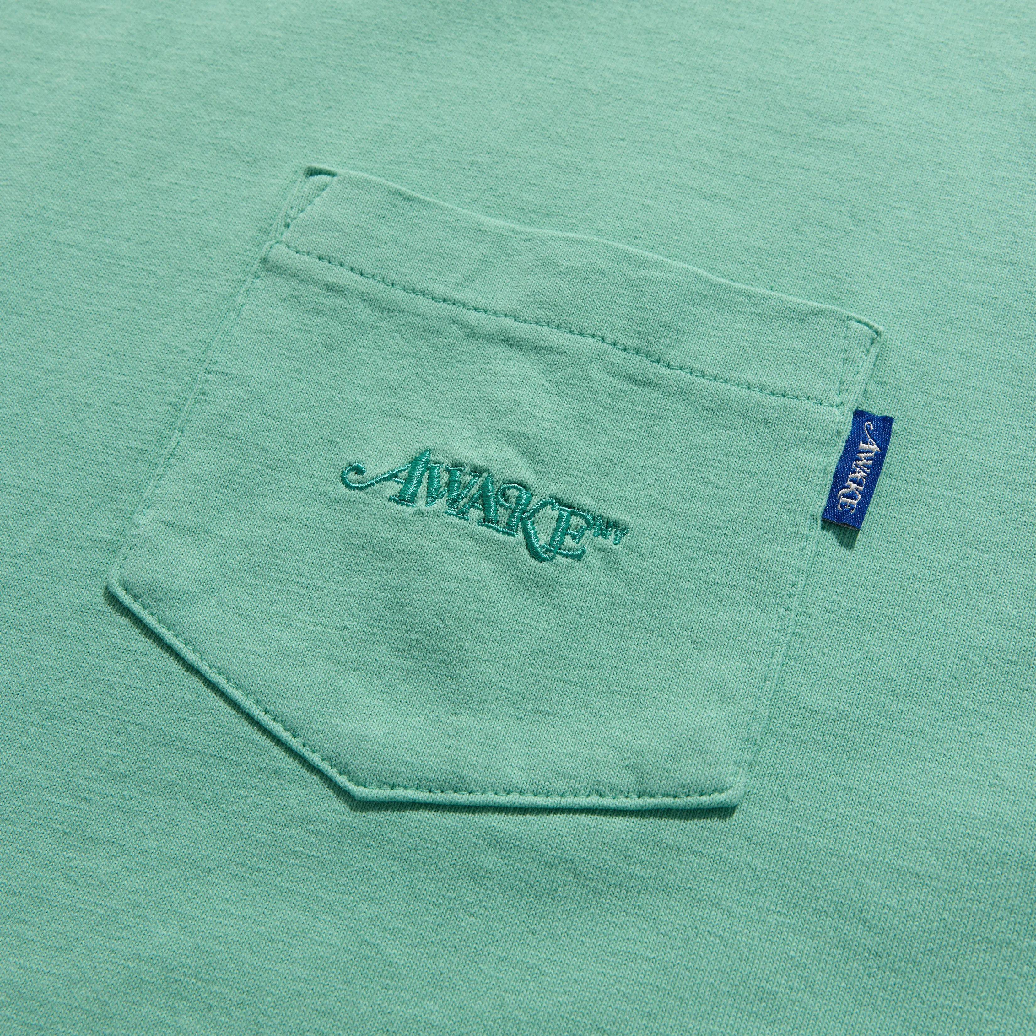 Classic Logo Embroidered Pocket Tee sold by Awake product image thumbnail 2