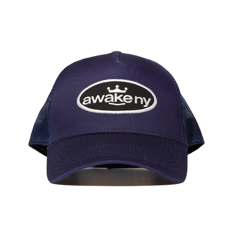 King Logo Trucker Hat made by Awake